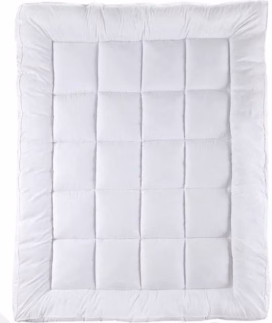 SPETLEK Hotel Quality Mattress Topper, 10 cm Depth, White