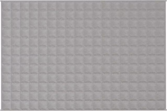 Berkfield Home Grey Weighted Blanket with Glass Beads, W/D/H: 122 x 183 cm, 9 kg – 1
