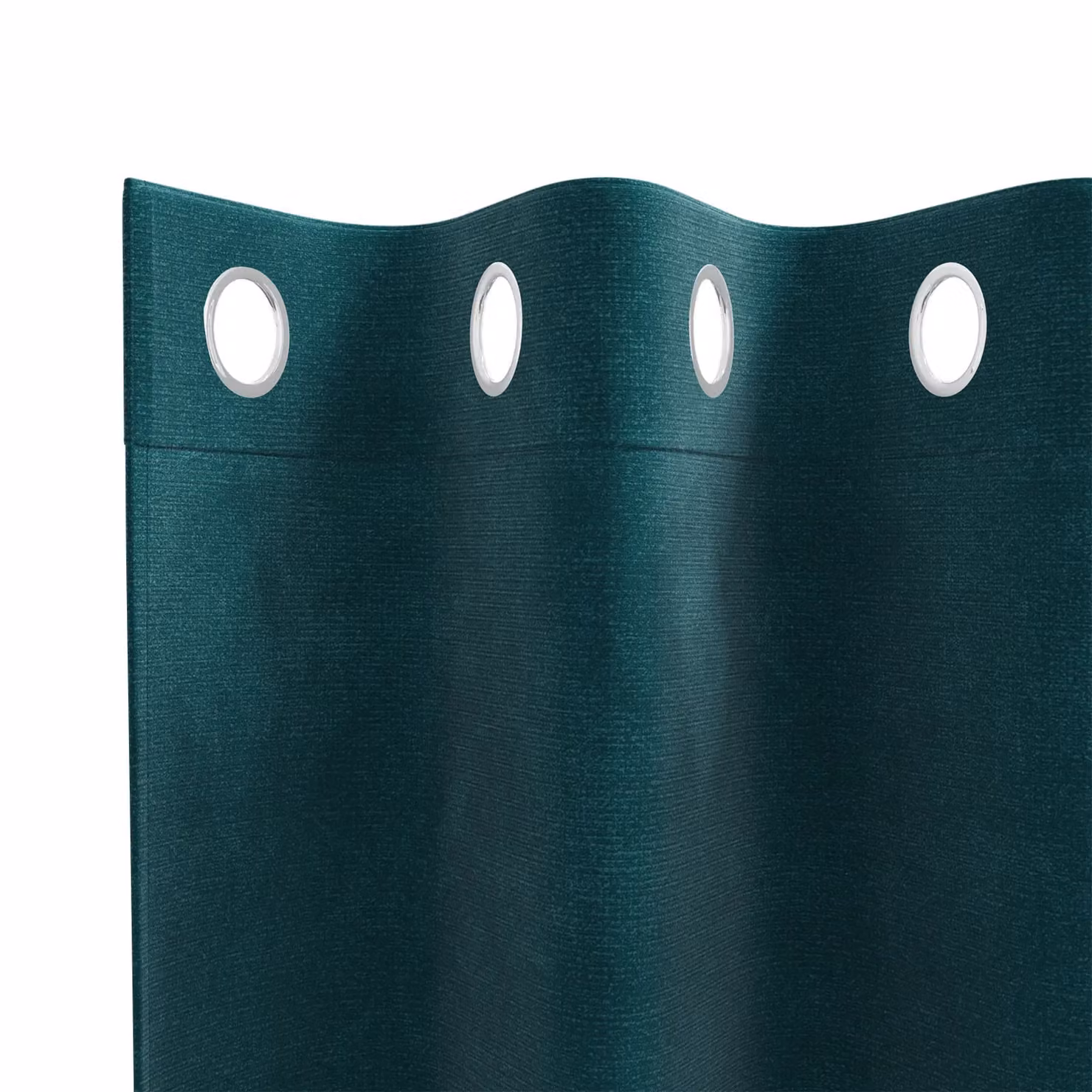 Berkfield Home Dark Green Velvet Blackout Curtains with Eyelets, 2 Pack – 4