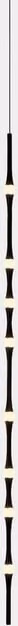 Netlighting Dew Slim Black LED Pendant Light, 21.1W, 2700K Warm White, Dimmable, Length: 170 cm – 1