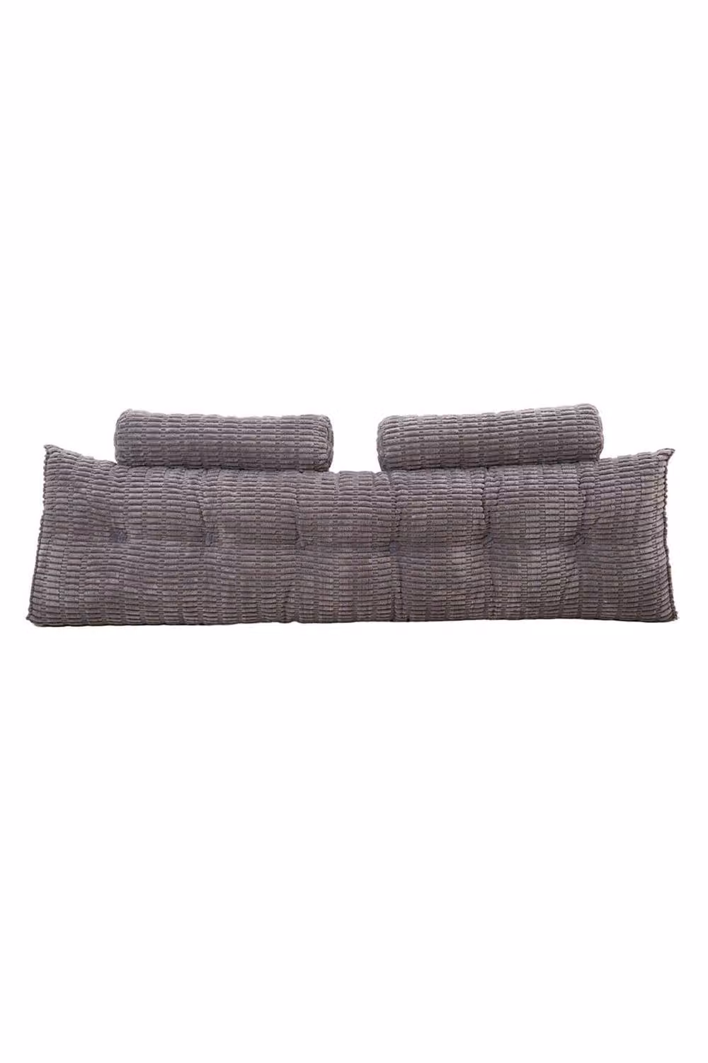 Living and Home Firm Triangle Wedge Headboard Pillow Backrest Support Cushion in Dark Grey – 5