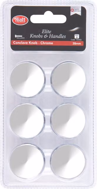 Hiatt Conclave Knob in Chrome