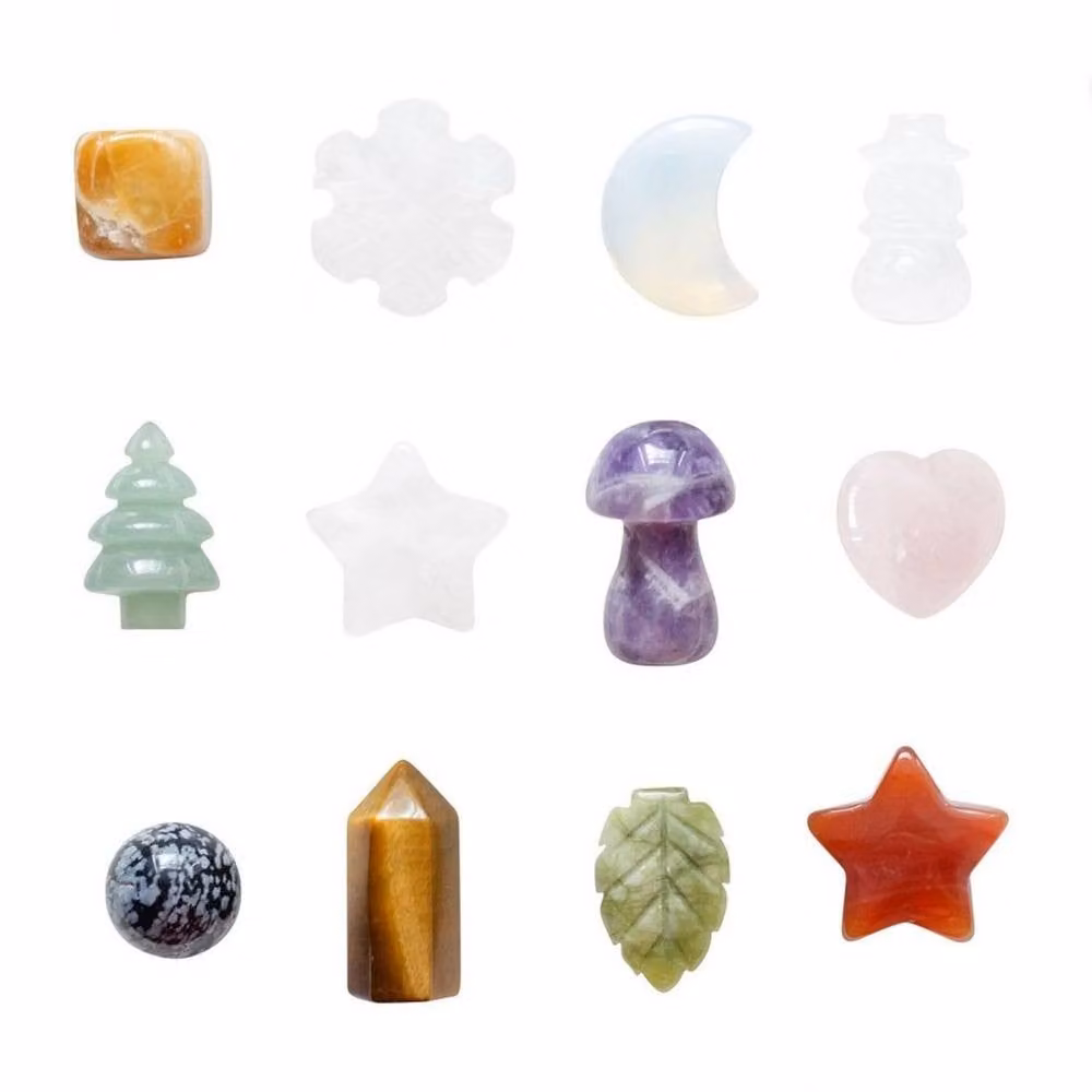Something Different Shaped Christmas Crystal Advent Calendar in Multicolour – 3