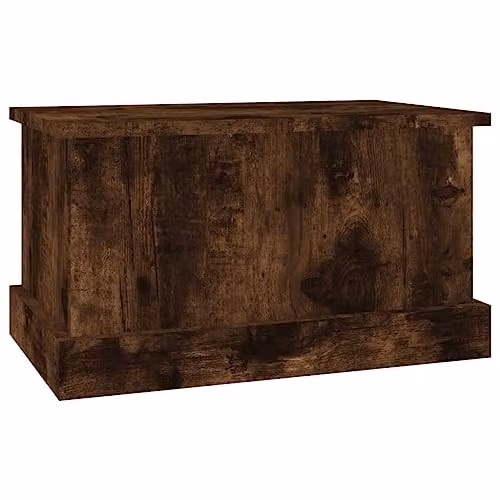 vidaXL Storage Box in Smoked Oak Brown, W/D/H: 50 x 30 x 28 cm – 4