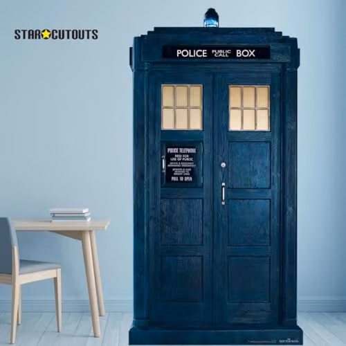 Star Cutouts SC1188 Doctor Who Thirteenth Doctor TARDIS Large Blue Cardboard Cutout – 2