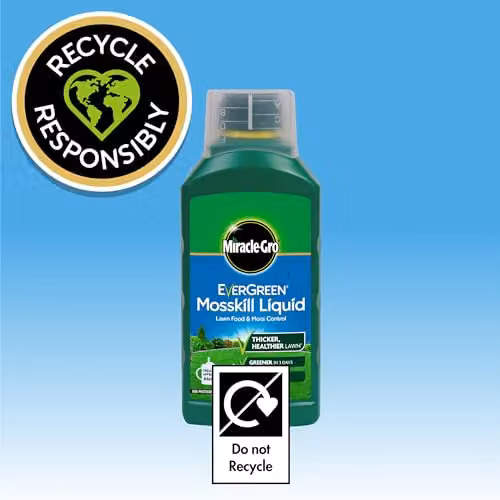 Miracle-Gro EverGreen Mosskill Liquid Concentrate Lawn Food and Moss Control for 66 m2 – 7