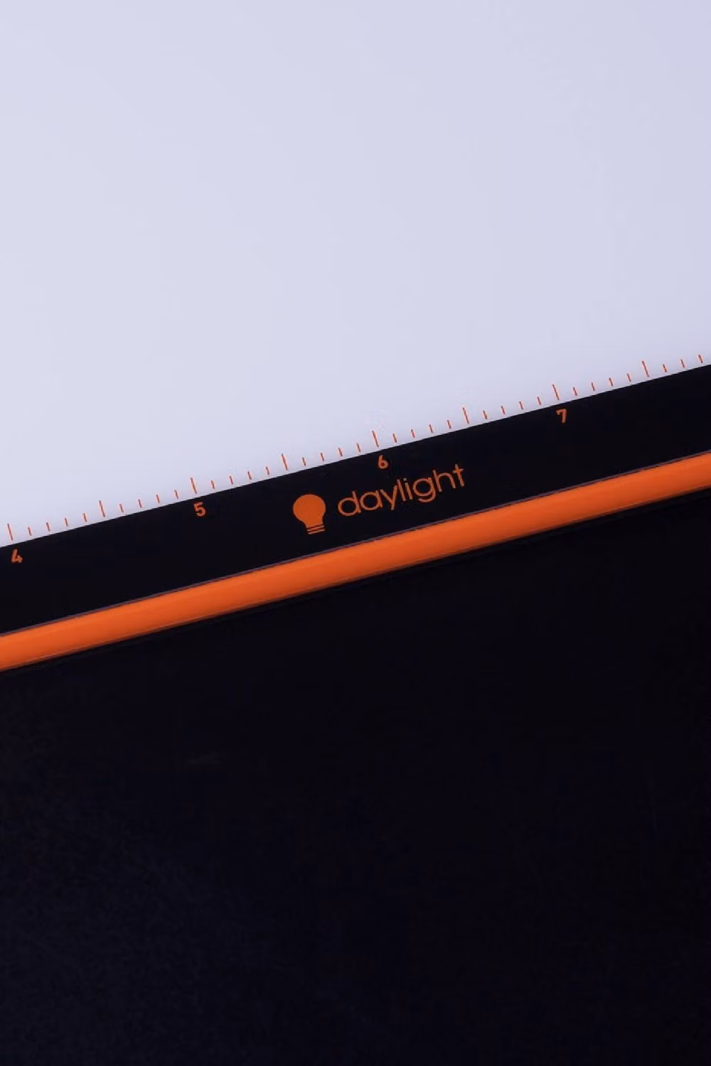Daylight Wafer 2 A3 Ultra-Slim LED Lightpad Panel in Black with 6000 Lux Brightness and Dimmable Settings – 8