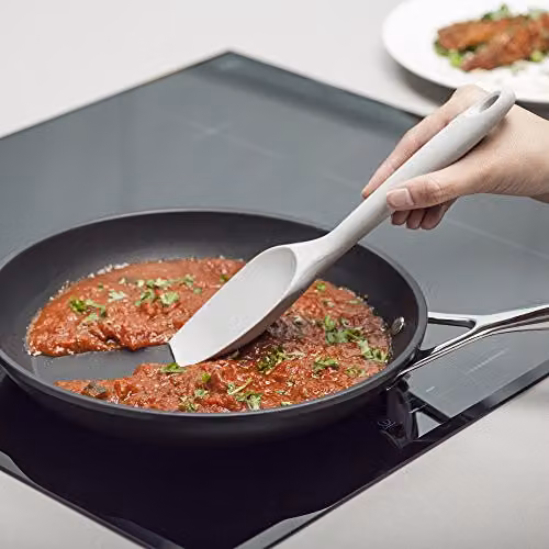 Zeal Silicone Non-Scratch Spatula Spoon in Grey, 26 cm – 5
