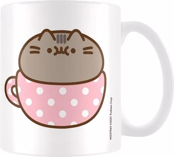 Pusheen Cato Ceramic Mug in White