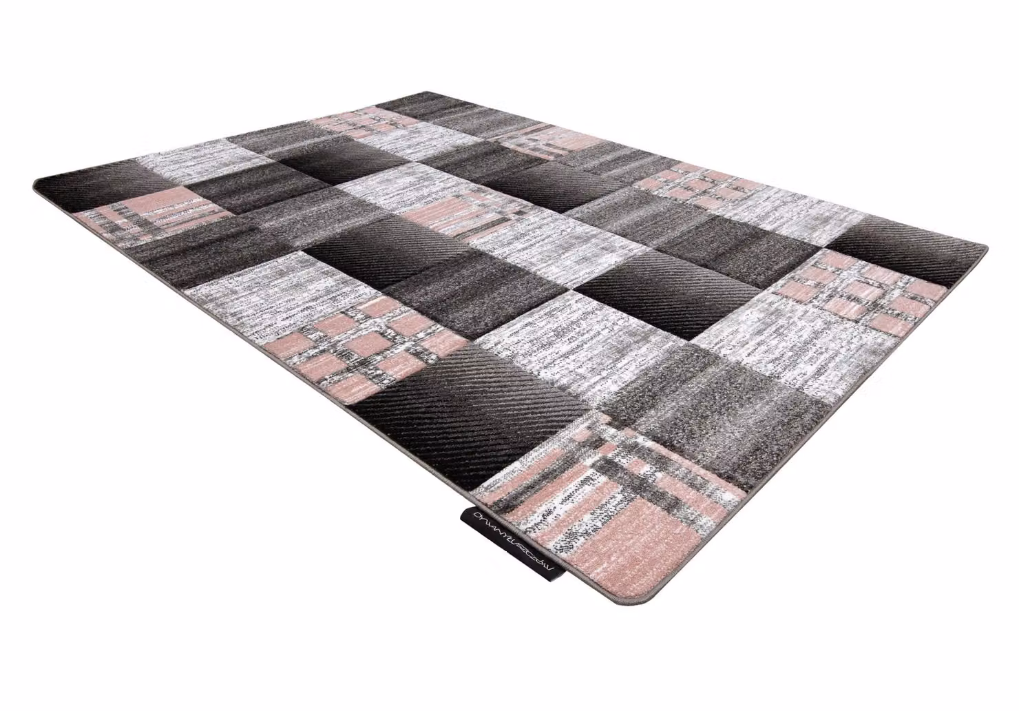 RugsX Alter Geometric Grey Rectangular Rug, W: 80 cm, L: 150 cm – 4
