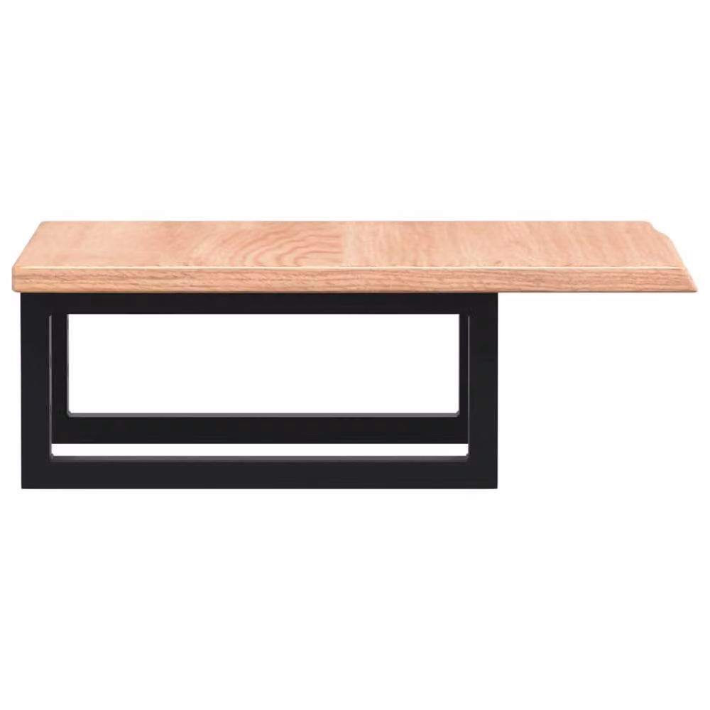 Berkfield Home Wall Mounted Basin Shelf in Brown Oak and Steel – 2