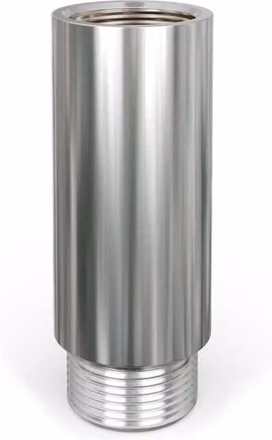 UK Radiators Chrome Radiator Valve Tail Extension 1/2 inch MxF