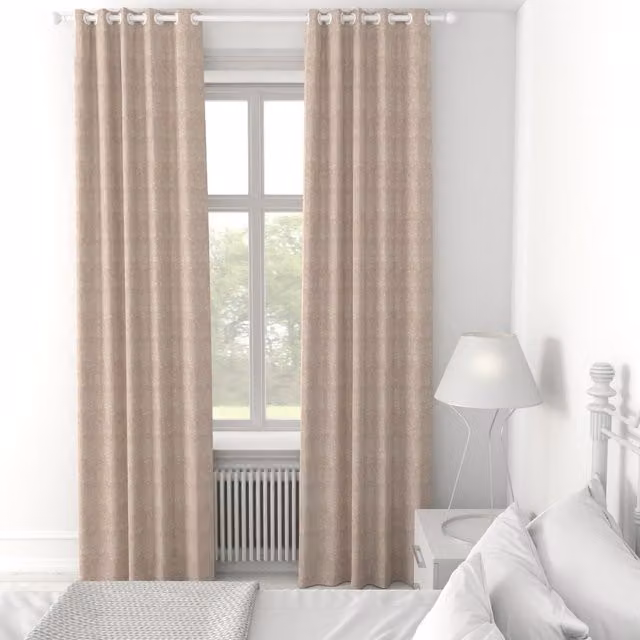Terrys Padstow Made to Measure Blackout Fabric Panel Curtain in Mauve