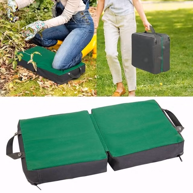 FLAVORA Thick Memory Foam Garden Kneeling Pad in Green – 1