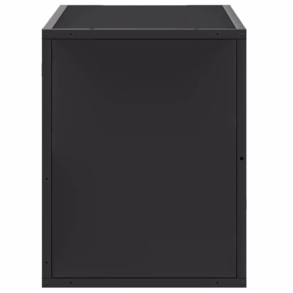 Berkfield Home Industrial TV Cabinet in Black, W/D/H: 80 x 31 x 39.5 cm – 4