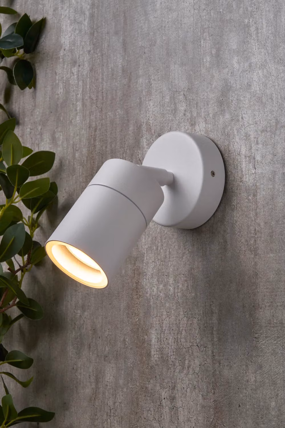 BHS Lighting Jared Modern White Metal Outdoor Wall Light – 2