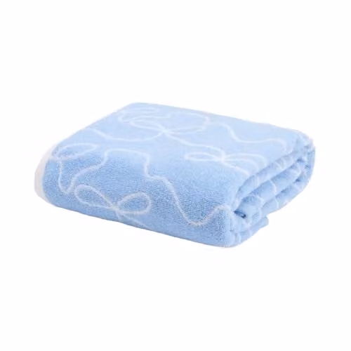 OHS Blue Quick Drying and Fluffy Cotton Hand Towel – 1