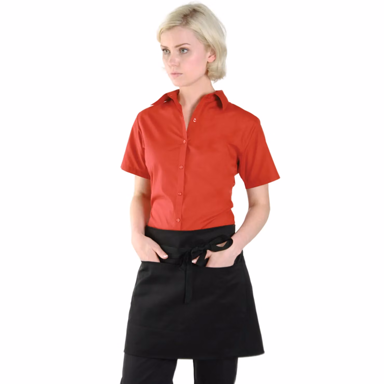 Dennys Pocket Bar Apron in Black W/D/H: 40.0 x 84.0 x 40.0 cm – 2