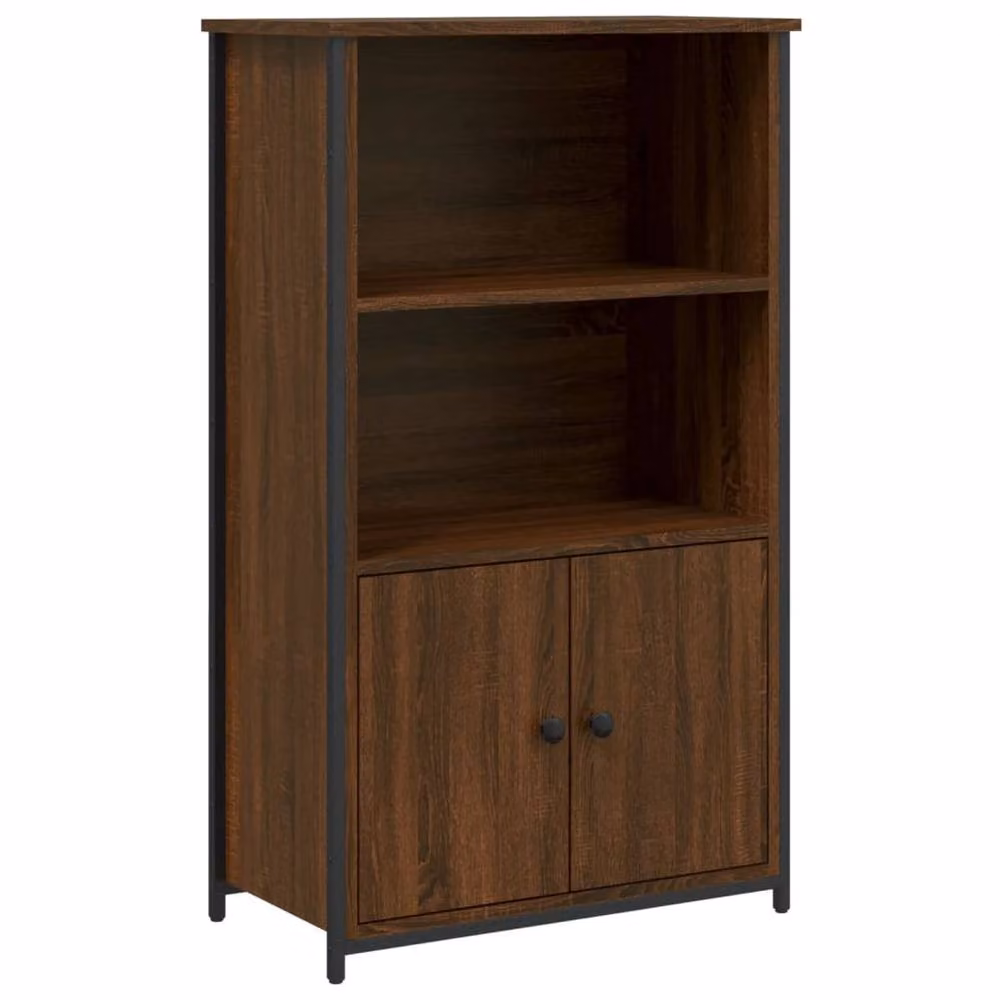 Berkfield Home Industrial Highboard in Brown, W/D/H: 62 x 32 x 103.5 cm – 3