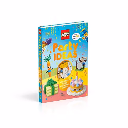 LEGO Party Ideas Book with Exclusive LEGO Cake Mini Model, Multicolour – 2