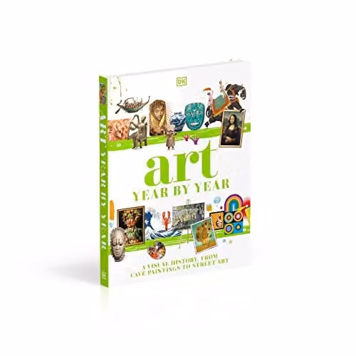 DK Art Year by Year: A Visual History, from Cave Paintings to Street Art Multicolour Paper Book – 2
