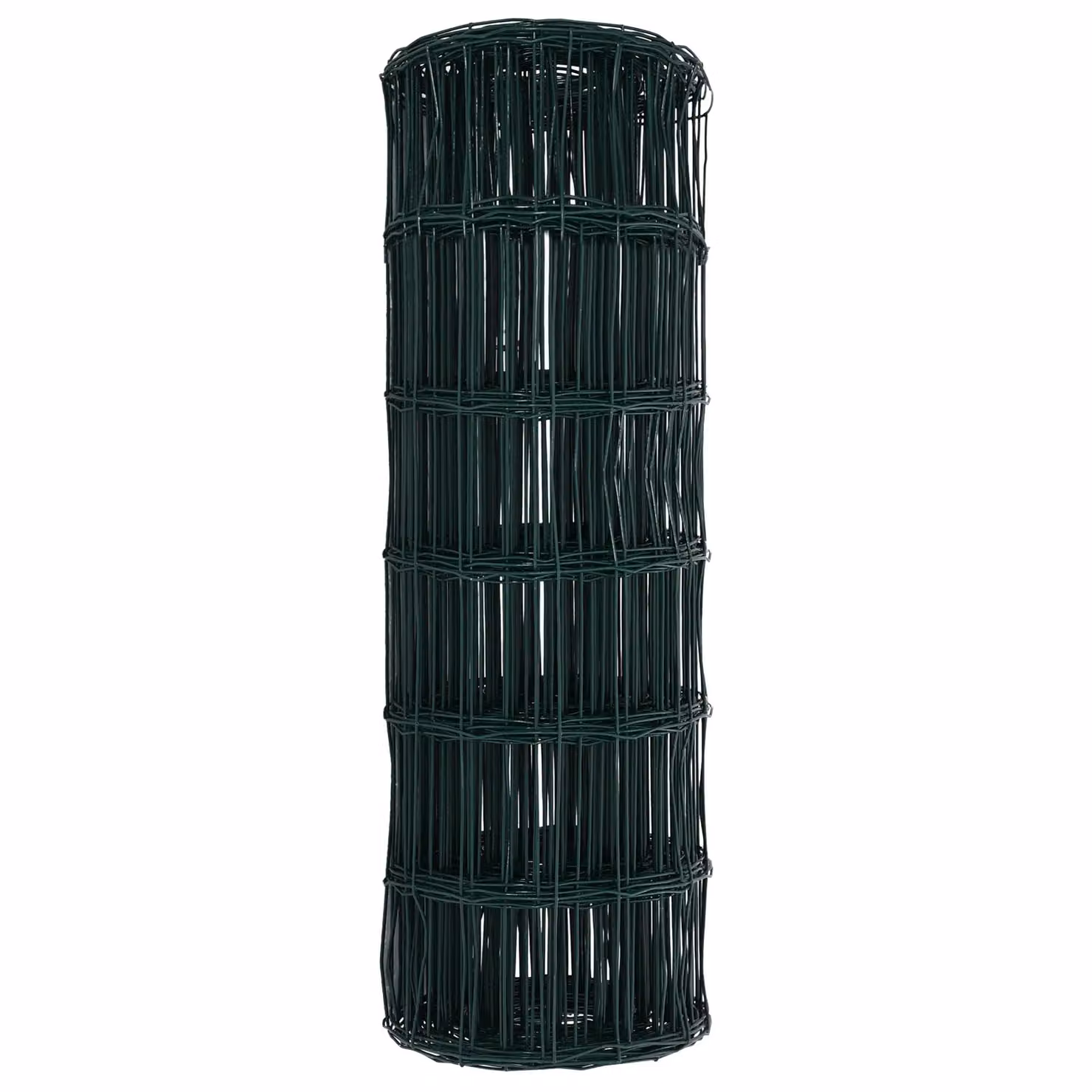 Berkfield Home Euro Fence Green PVC Coated Steel Rectangular Fencing 0.6 x 25 m – 4