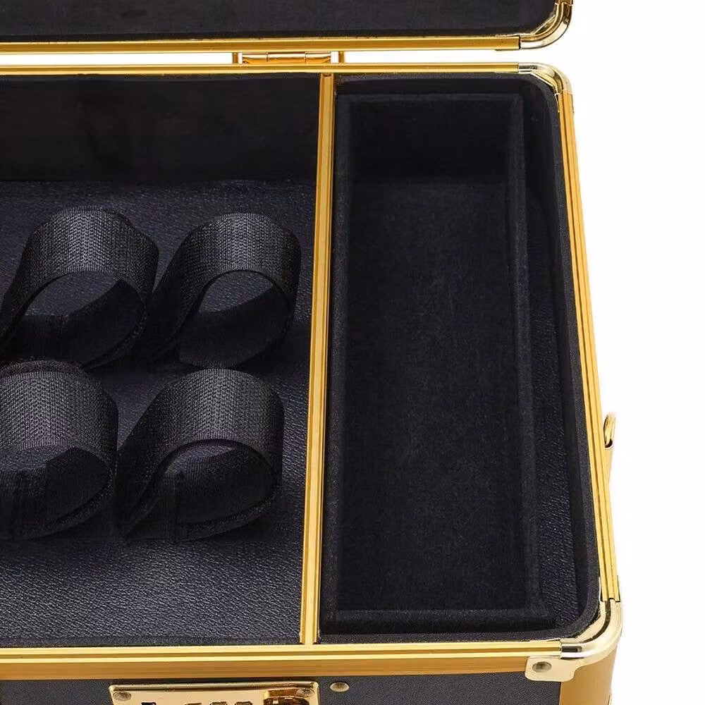 SPETLEK Single Tier Portable Barber Storage Case for Salon Clippers and Trimmers in Black – 4