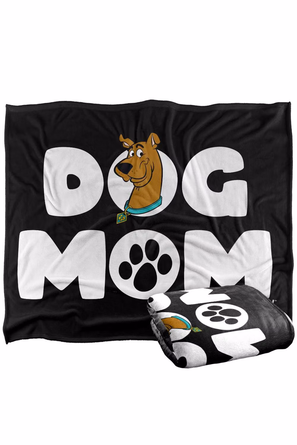 Warner Bros. Scooby Doo Mother's Day Dog Mom Super Soft Fleece Throw Blanket, Multicolour, W: 152 cm, D: 127 cm – 7
