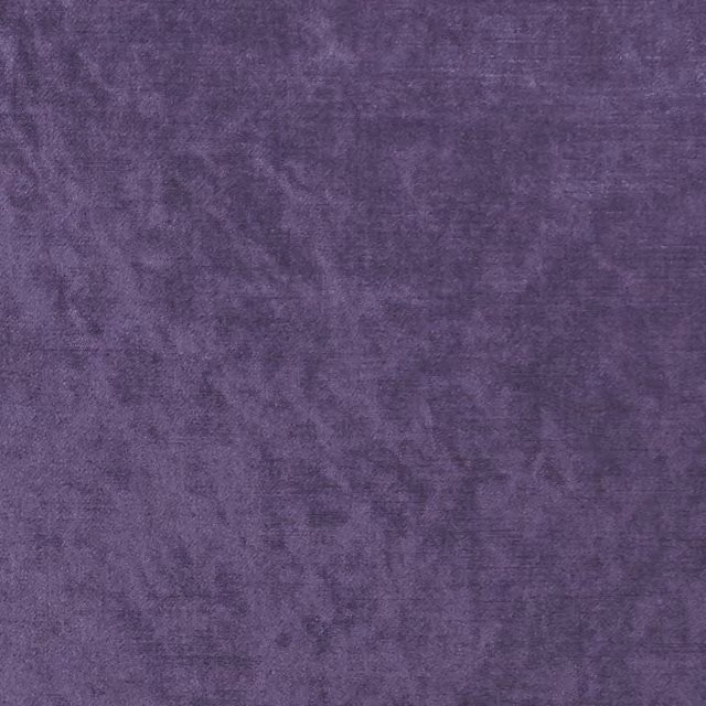 Clarke & Clarke Allure Plain Purple Velvet Fabric