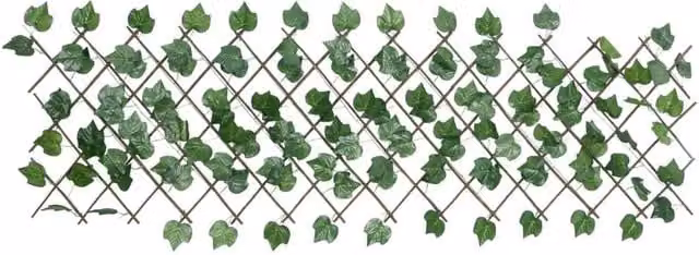 Berkfield Home Realistic Artificial Grape Leaf Trellis, Green, H 190 cm x W 60 cm x D 60 cm – 1