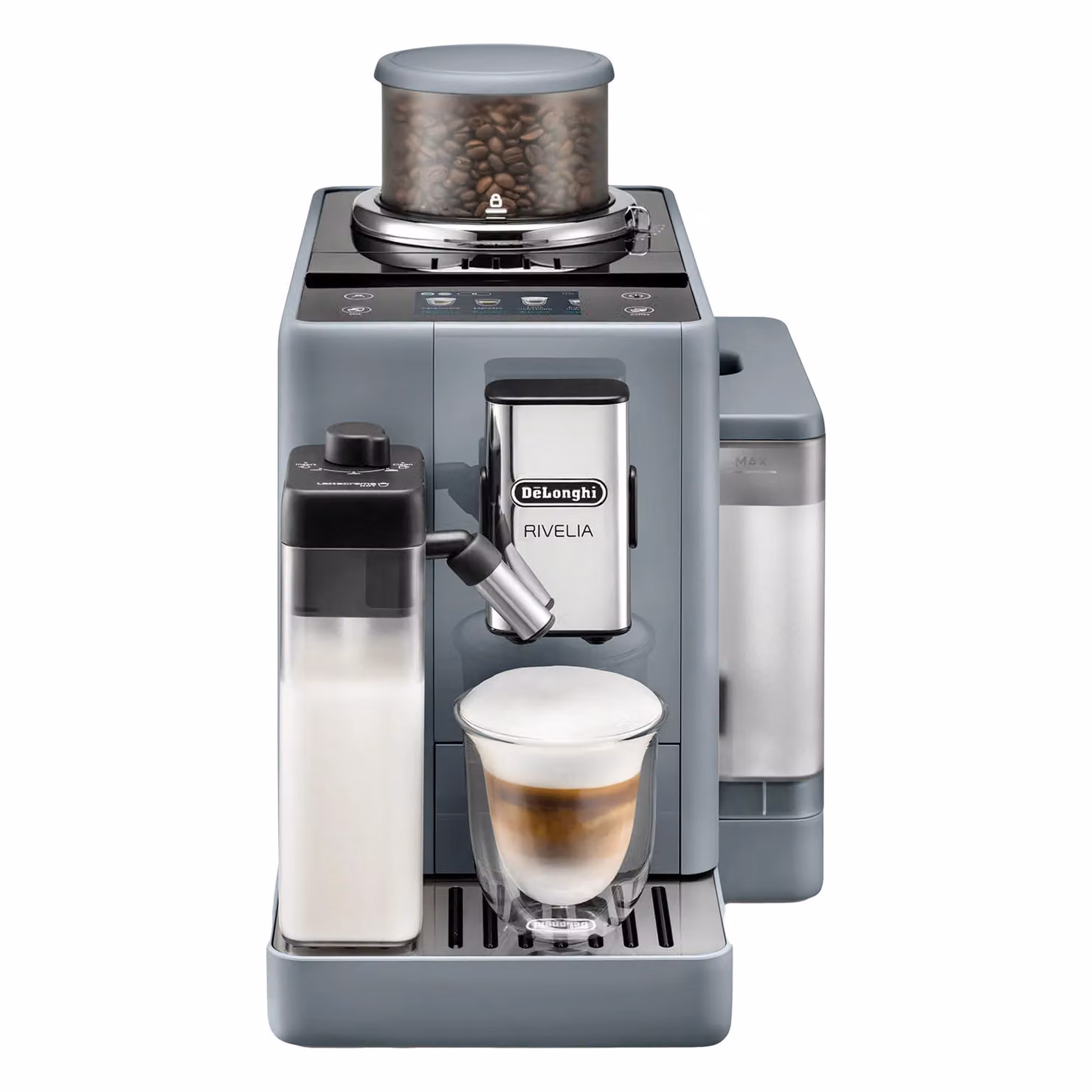 DeLonghi Rivelia Bean to Cup Automatic Coffee Machine with Touch Display in Grey – 2