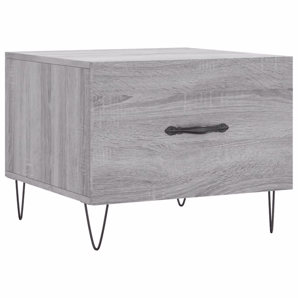 Berkfield Home Grey Sonoma Coffee Table W/D/H: 50 x 50 x 40 cm – 2