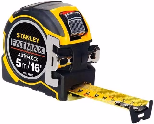 Stanley Fatmax Autolock Pocket Tape Measure in Yellow and Multicolour – 1
