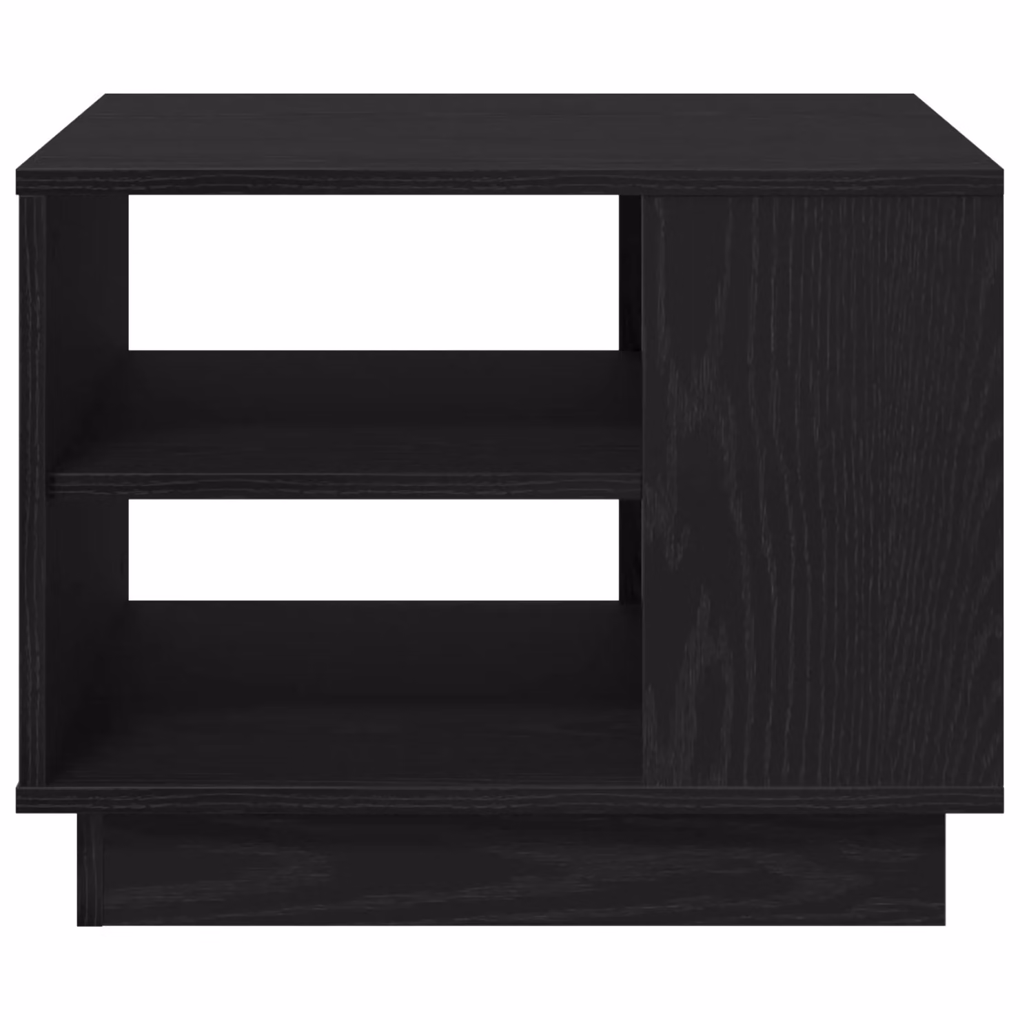 Berkfield Home Black Oak Coffee Table, W/D/H: 55 x 55 x 42 cm – 3