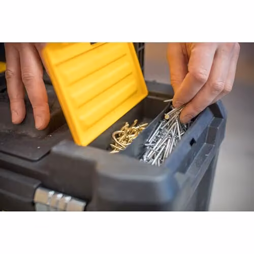 Stanley Stackable Rolling Workshop Toolbox with Inserts, Black – 8
