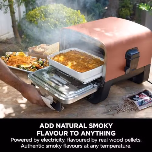 Ninja Woodfire Electric Outdoor Pizza Oven, Orange, OO101UK – 6