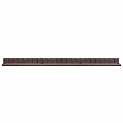 Garden Gear Flexi-Edge Stone Effect Recycled Rubber Garden Border in Earth Brown – 2