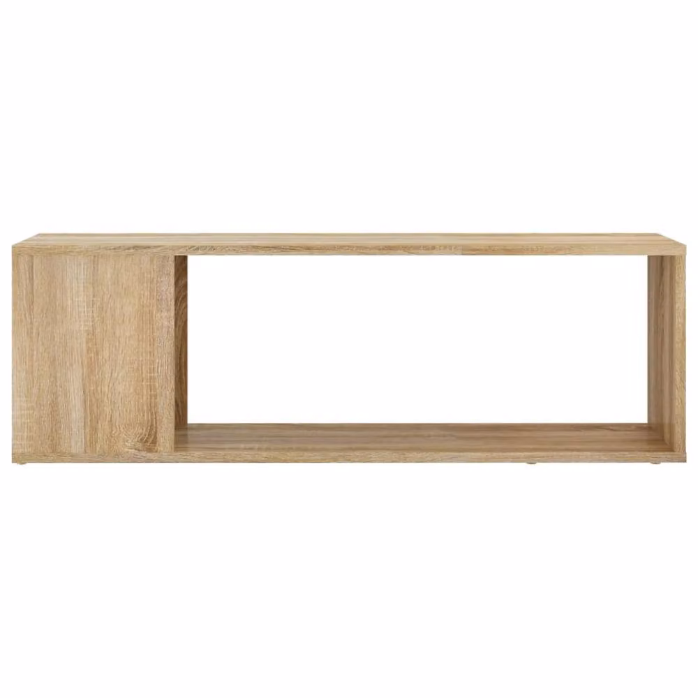 Berkfield Home Sonoma Oak TV Cabinet in Tan, W/D/H: 100 x 24 x 32 cm – 3