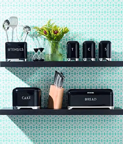 Lovello Airtight Cake Storage Container with Leakproof Lid, Black – 2