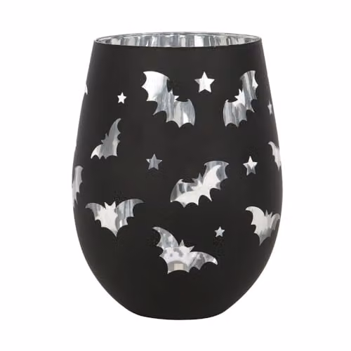 Something Different Black Stemless Wine Glass
