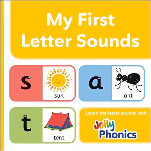 Jolly Phonics My First Letter Sounds In Precursive Letters Multicolour Book