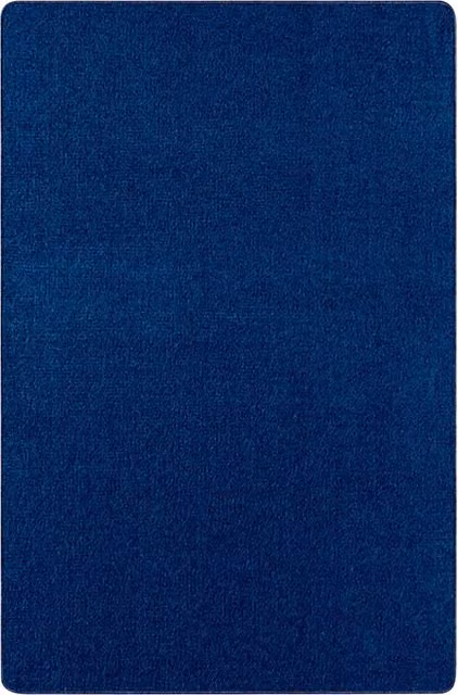 THE RUGS Plain Design Blue Polypropylene Rectangular Rug, W: 80 cm, L: 150 cm