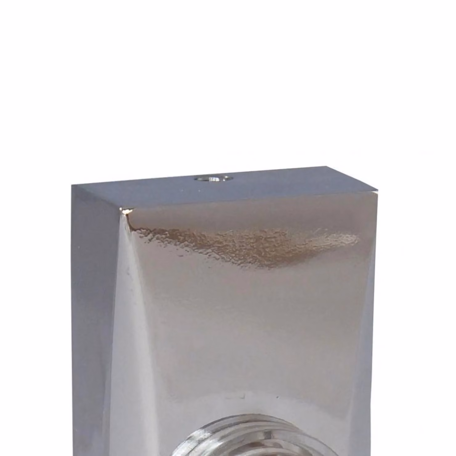 Deta Vimark Chrome Wired Mains Doorbell Bell Push in Silver – 2