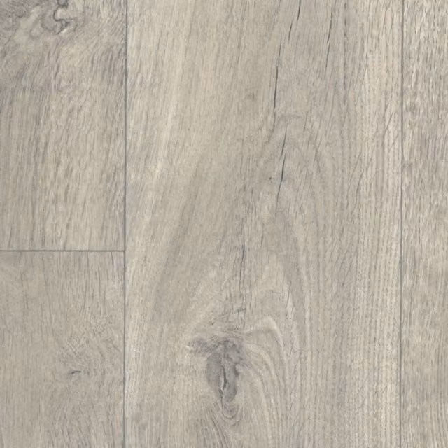 IVC Wood Effect Anti Slip Vinyl Flooring Sheet, Grey, W: 100 cm, L: 400 cm, Thickness: 0.2 cm