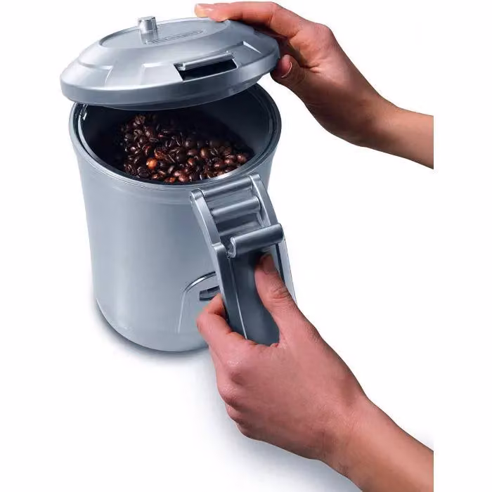De'Longhi Vacuum Coffee Canister, 1.5 l, Silver Stainless Steel – 3