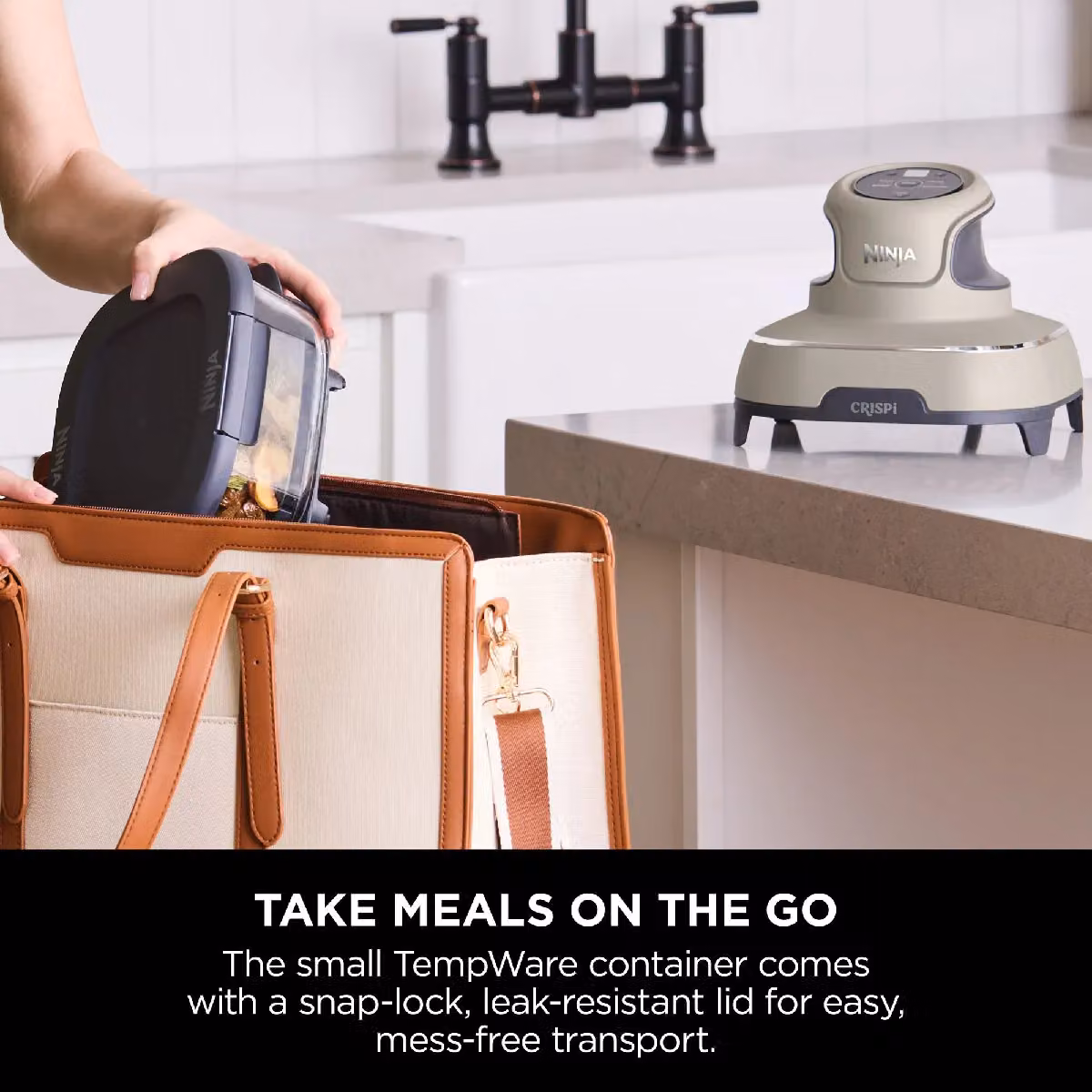 Ninja Portable 4-in-1 CRISPi Air Fryer FN101UK, Grey – 6