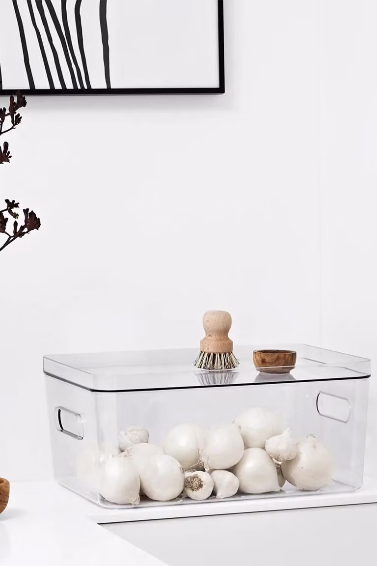 SmartStore Compact Clear Lid for Large Storage Box, Transparent