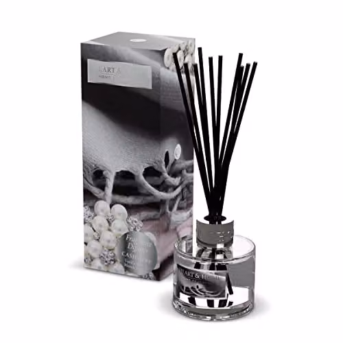 Heart & Home Cashmere Reed Diffuser, Transparent