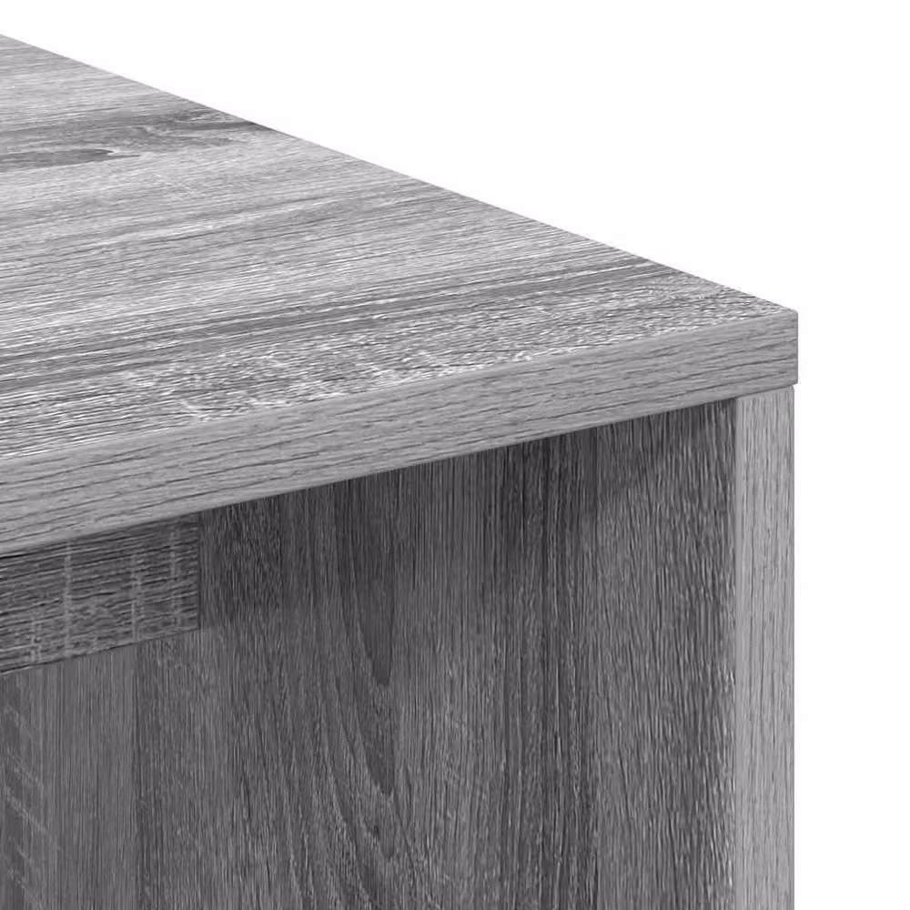 Berkfield Home Grey Writing Desk in MDF Laminate – 4