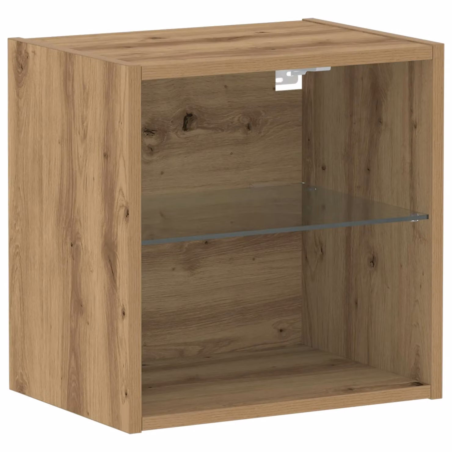 Berkfield Home Artisan Oak Floating Shelf, Brown, W: 40 cm, D: 28.5 cm, H: 5 cm – 2